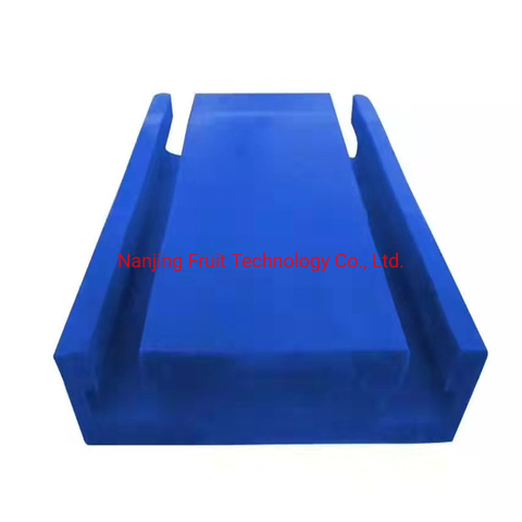 Proveedor de China personalizado Riel de guía lateral del transportador UHMWPE/Tira de guía de cadena virgen de HDPE/Guía de cadena UHMW de color OEM Producto de plástico no estándar personalizado