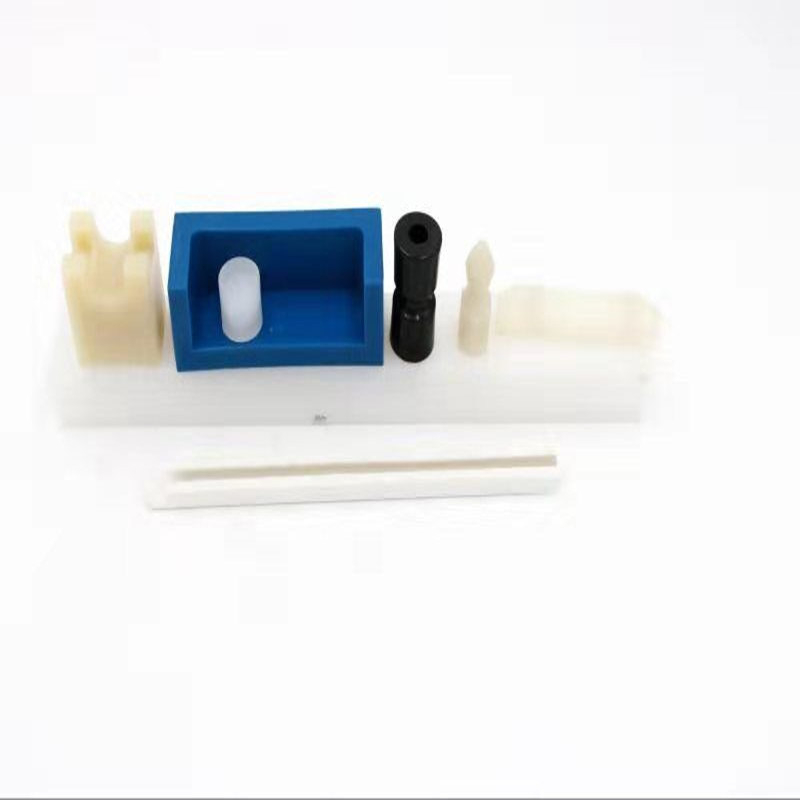 Procesamiento de bloque deslizante fijo de nailon plástico de ingeniería personalizado POM PP PVC ABS PTFE FEP PVDF PA66 UHMWPE